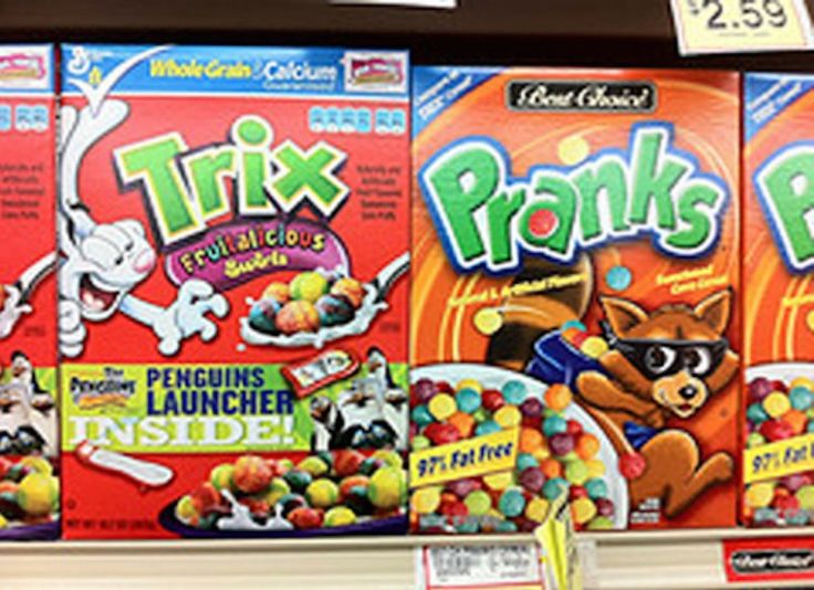 Same Cereal, Different Name